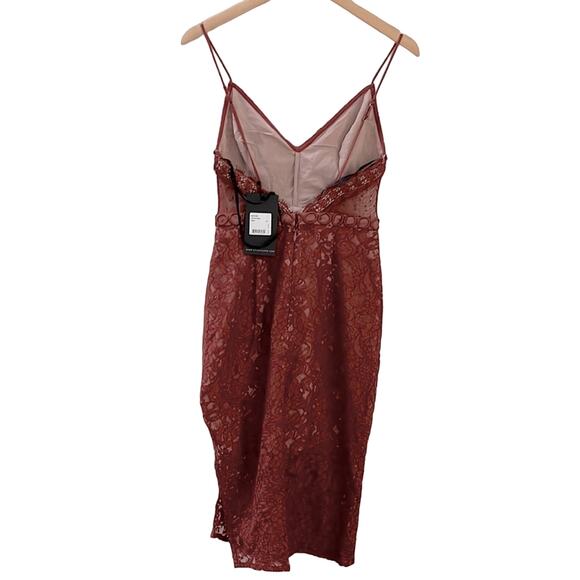 NWT StyleStalker Laylor MIDI Lace Dress Size XS - Picture 2 of 10
